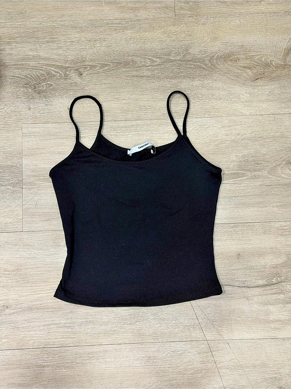 Tank Air Studio Tank Black Camisole